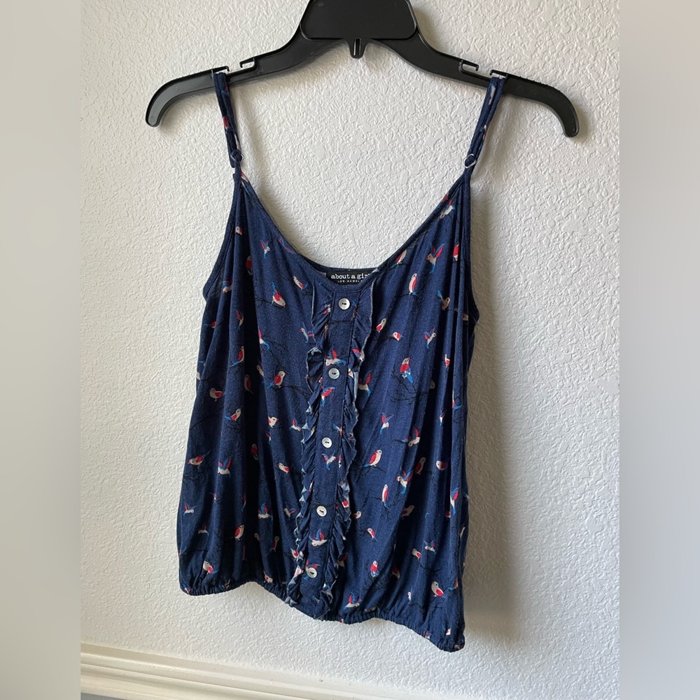 About a girl medium size girls tank top
